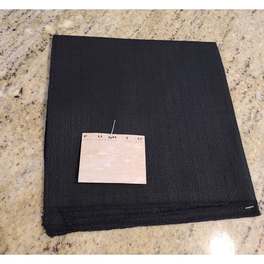 Furio Black 17x17" Napkin Cotton Blend